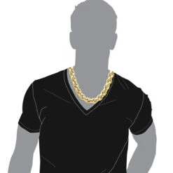 10K Yellow Gold Rope Chain Bling Hip Hop Chain 3/4 In Thick 16 10K Yellow Gold Rope Chain Bling Hip Hop Chain 3/4 In Thick -Urban Jewels Shop 10k gold rope chain bling hip hop chain 34 in thick p 22985 bodye