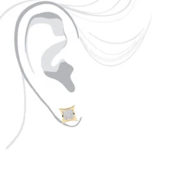 10K White Gold Round Diamond Kite Stud Earrings 0.18ct -Urban Jewels Shop 10k gold round diamond kite stud earrings 018ct p 47959 bodye