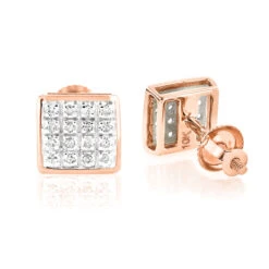 10K Yellow Gold Round Diamond Stud Earrings 6mm 0.18ct -Urban Jewels Shop 10k yellow gold round diamond stud earrings 018ct p 252 ro