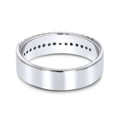 14 Karat Solid 14K White Gold Round Diamond Wedding Band 0.33ct 9 14 Karat Solid 14K White Gold Round Diamond Wedding Band 0.33ct -Urban Jewels Shop 14 karat solid gold round diamond wedding band 033ct p 6651 backwh