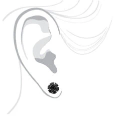 14K Black Plated Gold Cluster Black Diamond Stud Earrings 4.32ct 10 14K Black Plated Gold Cluster Black Diamond Stud Earrings 4.32ct -Urban Jewels Shop 14k cluster black diamond stud earrings 432ct p 35681 bodbl