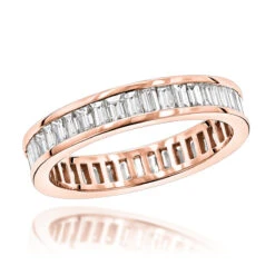 14K White Gold Baguette Diamond Eternity Ring 2.72ct -Urban Jewels Shop 14k gold baguette diamond eternity ring 272ct p 24916 ro