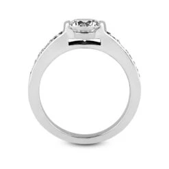 14K White Gold Designer Round Diamond Engagement Ring 0.60ct 17 14K White Gold Designer Round Diamond Engagement Ring 0.60ct -Urban Jewels Shop 14k gold designer diamond engagement ring 060ct p 26451 additional white