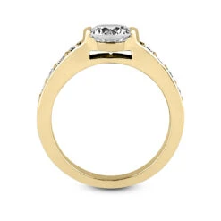 14K White Gold Designer Round Diamond Engagement Ring 0.60ct 16 14K White Gold Designer Round Diamond Engagement Ring 0.60ct -Urban Jewels Shop 14k gold designer diamond engagement ring 060ct p 26451 additional yellow