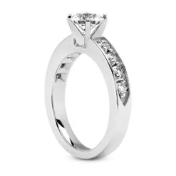14K White Gold Designer Diamond Engagement Ring Set 1.19ct -Urban Jewels Shop 14k gold designer diamond engagement ring set 119ct p 26399 additional white