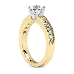 14K White Gold Designer Diamond Engagement Ring Set 1.19ct -Urban Jewels Shop 14k gold designer diamond engagement ring set 119ct p 26399 additional yellow