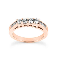 14K White Gold Designer Diamond Engagement Ring Set 1.56ct -Urban Jewels Shop 14k gold designer diamond engagement ring set 156ct p 26922 additional rose 2