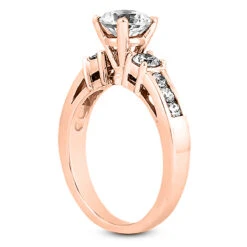 14K White Gold Designer Diamond Engagement Ring Set 1.56ct -Urban Jewels Shop 14k gold designer diamond engagement ring set 156ct p 26922 additional rose