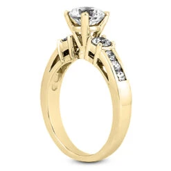 14K White Gold Designer Diamond Engagement Ring Set 1.56ct -Urban Jewels Shop 14k gold designer diamond engagement ring set 156ct p 26922 additional yellow