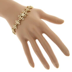 14K Yellow Gold Designer Ladies Diamond Bracelet 7.10ct 9 14K Yellow Gold Designer Ladies Diamond Bracelet 7.10ct -Urban Jewels Shop 14k gold designer ladies diamond bracelet 710ct p 6298 bodye