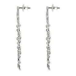 14K White Gold Diamond Chandelier Earrings 0.36ct -Urban Jewels Shop 14k gold diamond chandelier earrings 036ct p 22320 backwh