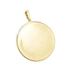 14K Yellow Gold Diamond Circle Medallion Pendant For Women 0.5ct By Luxurman -Urban Jewels Shop 14k gold diamond circle medallion pendant for women 05ct by luxurman backye