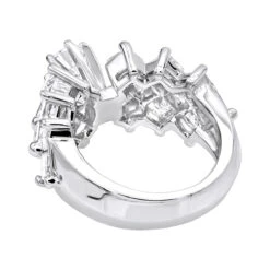 14K White Gold Diamond Designer Engagement Ring 3.56ct 9 14K White Gold Diamond Designer Engagement Ring 3.56ct -Urban Jewels Shop 14k gold diamond designer engagement ring 356ct p 29015 backwh