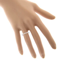 Ultra Thin 14K White Gold Diamond Designer Engagement Ring Band 0.23ct -Urban Jewels Shop 14k gold diamond designer engagement ring band 023ct p 25112 bodwh