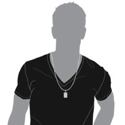 14K White Gold Diamond Dog Tag Pendant Round Diamonds 0.5ct -Urban Jewels Shop 14k gold diamond dog tag pendant round diamonds 075ct p 5776 bodwh