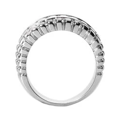 14K White Gold Diamond Men's Wedding Band 1.36ct 6 14K White Gold Diamond Men's Wedding Band 1.36ct -Urban Jewels Shop 14k gold diamond mens wedding band 136ct p 25613 back white 20220426