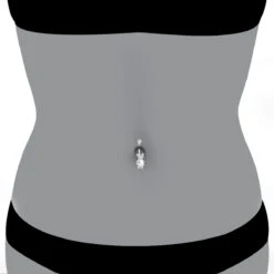 14K White Gold Genuine Diamond Playboy Bunny Belly Button Ring 1.06ct 11 14K White Gold Genuine Diamond Playboy Bunny Belly Button Ring 1.06ct -Urban Jewels Shop 14k gold diamond playboy belly button ring 106ct p 5872 bodwh