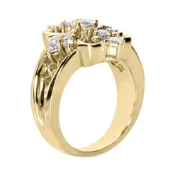 14K White Gold Diamond Right Hand Women's Ring 0.73ct 7 14K White Gold Diamond Right Hand Women's Ring 0.73ct -Urban Jewels Shop 14k gold diamond right hand womens ring 073ct p 29783 back yellow