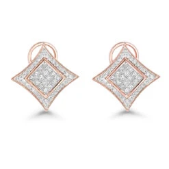 14K Yellow Gold Diamond Stud Earrings 1ct -Urban Jewels Shop 14k gold diamond stud earrings 105ct p 79 ro