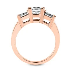 14K White Gold Diamond Three Stone Engagement Ring 0.80ct 3.5mm -Urban Jewels Shop 14k gold diamond three stone engagement ring 080ct p 24688 additional rose