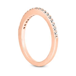 Ultra Thin 14K White Gold Diamond Unique Engagement Band 0.17ct -Urban Jewels Shop 14k gold diamond unique engagement band 017ct p 23895 back rose 20220426