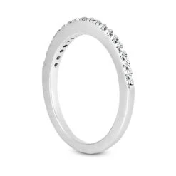 Ultra Thin 14K White Gold Diamond Unique Engagement Band 0.17ct -Urban Jewels Shop 14k gold diamond unique engagement band 017ct p 23895 back white 20220426