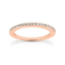 Ultra Thin 14K White Gold Diamond Unique Engagement Band 0.17ct -Urban Jewels Shop 14k gold diamond unique engagement band 017ct p 23895 rose 20220426