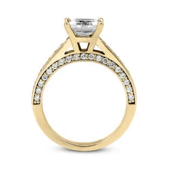 14K White Gold Diamond Unique Engagement Ring 1.21ct 2.8mm -Urban Jewels Shop 14k gold diamond unique engagement ring 121ct p 23911 additional yellow