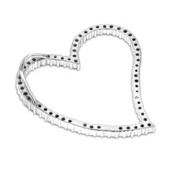 14K White Gold Floating Diamond Heart Pendant 1.25ct -Urban Jewels Shop 14k gold floating diamond heart pendant 146ct p 5921 backwh