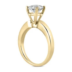 14K White Gold Four-Prong Solitaire Engagement Ring 0.40ct 2.03mm 11 14K White Gold Four-Prong Solitaire Engagement Ring 0.40ct 2.03mm -Urban Jewels Shop 14k gold four prong solitaire engagement ring 040ct p 23440 back yellow 20220426