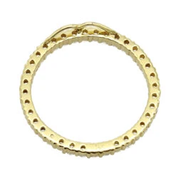 14K Yellow Gold Ladies Circle Diamond Pendant 1.80ct -Urban Jewels Shop 14k gold ladies circle diamond pendant 180ct p 28226 backye