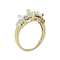 14K White Gold Ladies Diamond Ring 0.83ct -Urban Jewels Shop 14k gold ladies diamond ring 083ct p 29258 back yellow