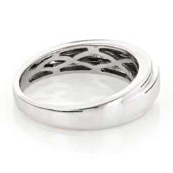 Solitaire 14K White Gold Princess Cut Diamond Wedding Band 0.25ct 8 Solitaire 14K White Gold Princess Cut Diamond Wedding Band 0.25ct -Urban Jewels Shop 14k gold princess cut diamond wedding band 025ct p 7008 backwh