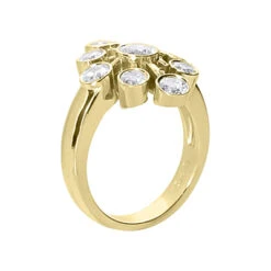 14K White Gold Right Hand Diamond Ladies Ring 0.75ct -Urban Jewels Shop 14k gold right hand diamond ladies ring 075ct p 29718 back yellow
