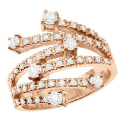 14K White Gold Right Hand Diamond Ring 0.94ct -Urban Jewels Shop 14k gold right hand diamond ring 094ct p 29755 rose