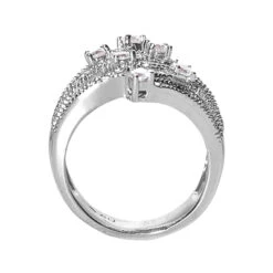 14K White Gold Right Hand Ladies Diamond Ring 0.94ct -Urban Jewels Shop 14k gold right hand ladies diamond ring 094ct p 29774 back white
