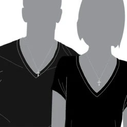 14K White Gold Round Diamond Cross Pendant 0.48ct -Urban Jewels Shop 14k gold round diamond cross pendant 048ct p 26519 body white 20221011 20221027