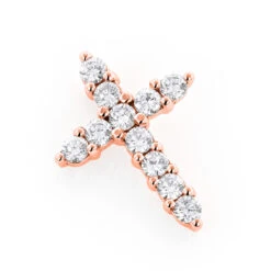 14K White Gold Round Diamond Cross Pendant 1.32ct 17.5mm -Urban Jewels Shop 14k gold round diamond cross pendant 132ct p 26508 ro