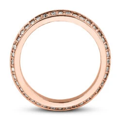 14K White Gold 2 Row Round Diamond Eternity Band 0.80ct -Urban Jewels Shop 14k gold round diamond eternity band 080ct p 24859 additional rose