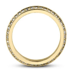 14K White Gold 2 Row Round Diamond Eternity Band 0.80ct -Urban Jewels Shop 14k gold round diamond eternity band 080ct p 24859 additional yellow