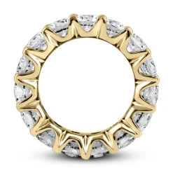 14K White Gold Round Diamond Eternity Band 6.75ct 16 14K White Gold Round Diamond Eternity Band 6.75ct -Urban Jewels Shop 14k gold round diamond eternity band 675ct p 24826 additional yellow