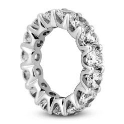 14K White Gold Round Diamond Eternity Band 6.75ct 12 14K White Gold Round Diamond Eternity Band 6.75ct -Urban Jewels Shop 14k gold round diamond eternity band 675ct p 24826 back white 20220426