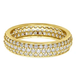 14K White Gold Round Diamond Eternity Ring 1.57ct 12 14K White Gold Round Diamond Eternity Ring 1.57ct -Urban Jewels Shop 14k gold round diamond eternity ring 157ct p 24891 backye 20210206