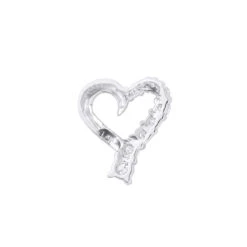 14K Yellow Gold Round Diamond Floating Heart Pendant 0.25ct -Urban Jewels Shop 14k gold round diamond floating heart pendant 025ct p 27715 backwh 20191215