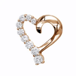 14K White Gold Round Diamond Floating Heart Pendant 1.50ct 8 14K White Gold Round Diamond Floating Heart Pendant 1.50ct -Urban Jewels Shop 14k gold round diamond floating heart pendant 150ct p 27717 ro