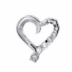 14K White Gold Round Diamond Floating Heart Pendant 1.50ct 9 14K White Gold Round Diamond Floating Heart Pendant 1.50ct -Urban Jewels Shop 14k gold round diamond floating heart pendant 150ct p 27717back