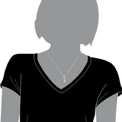 Small 14K White Gold Round Diamond Key Pendant For Women 0.25ct -Urban Jewels Shop 14k gold round diamond key pendant 025ct p 30616 bodwh