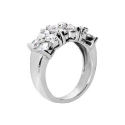 14K White Gold Round Diamond Ladies Ring 1.80ct -Urban Jewels Shop 14k gold round diamond ladies ring 180ct p 29343 back white