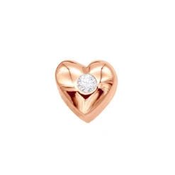 14K Yellow Gold Round Diamond Puffed Heart Pendant 0.03ct 7 14K Yellow Gold Round Diamond Puffed Heart Pendant 0.03ct -Urban Jewels Shop 14k gold round diamond puffed heart pendant 003ct p 27707 ro