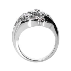 14K White Gold Round Diamond Right Hand Ladies Ring 0.78ct 6 14K White Gold Round Diamond Right Hand Ladies Ring 0.78ct -Urban Jewels Shop 14k gold round diamond right hand ladies ring 078ct p 29761 back white
